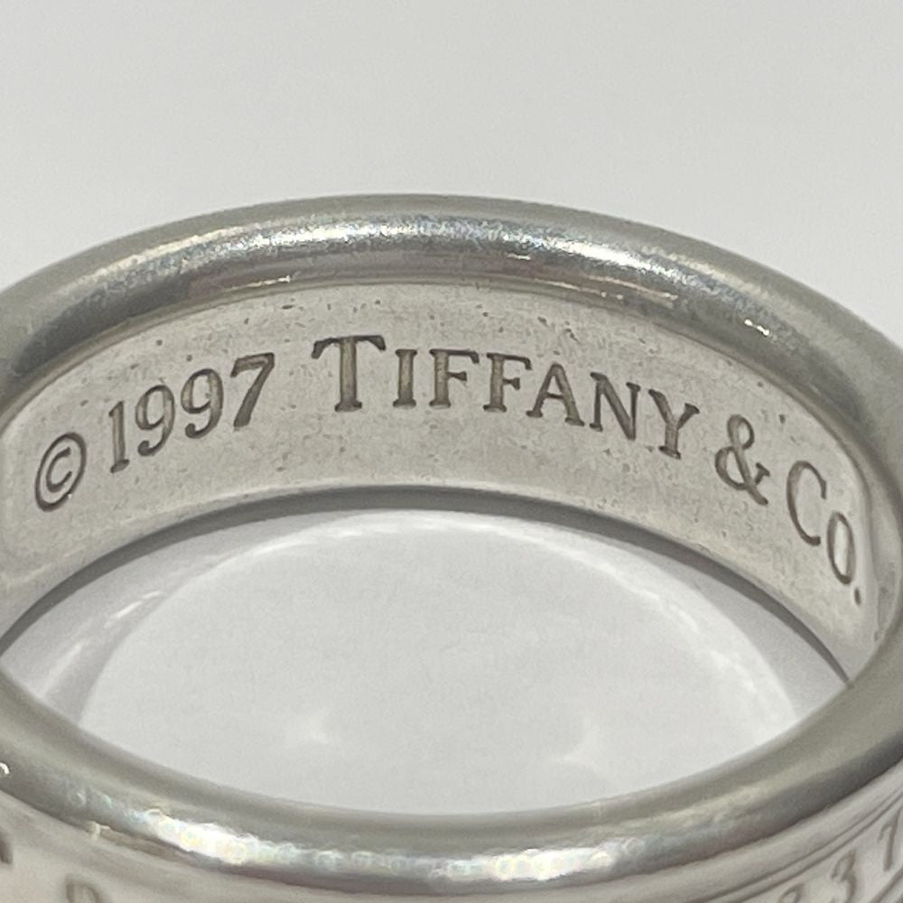 TIFFANY&Co.(ティファニー) 1837 ナロー 15号 リング・指輪 シルバー925 メンズ【中古B】20240426