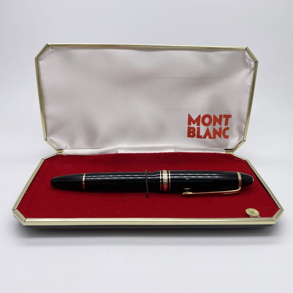 MONTBLANC(モンブラン) マイスターシュテュック ＃146 ル・グラン ペン先585 吸入式 字幅EF極細 万年筆 ユニセックス【中古AB】20240325