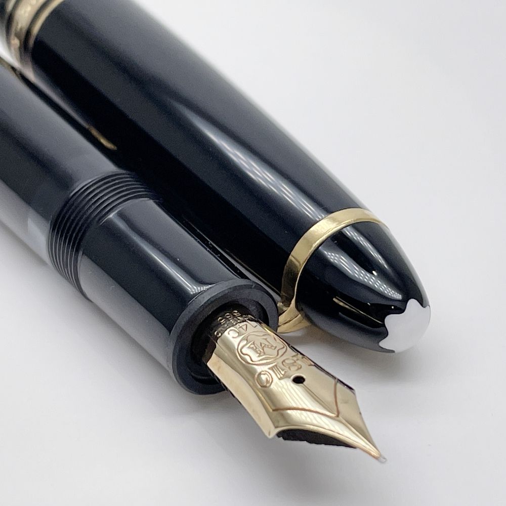 MONTBLANC(モンブラン) マイスターシュテュック ＃146 ル・グラン ペン先585 吸入式 字幅EF極細 万年筆 ユニセックス【中古AB】20240325