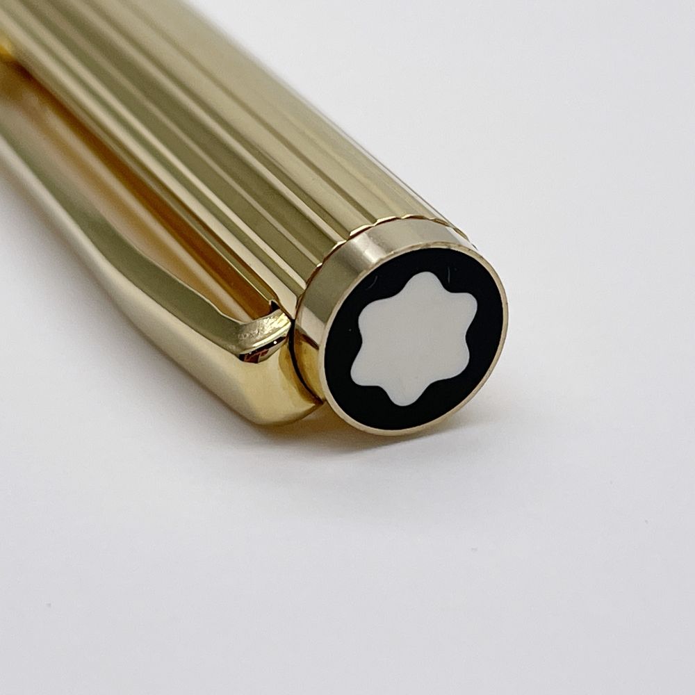 中古A/美品】MONTBLANC モンブラン ノブレス ペン先585 20金張り 両用式 ユニセックス 万年筆 ゴールド20458457