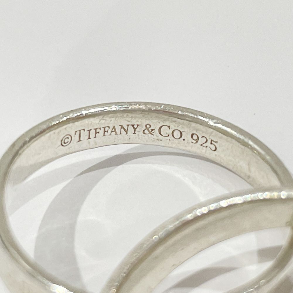 TIFFANY&Co.(ティファニー) 1837 インターロッキング サークル ダブル 2連 16号 リング・指輪 シルバー925 メンズ【中古B】20240326