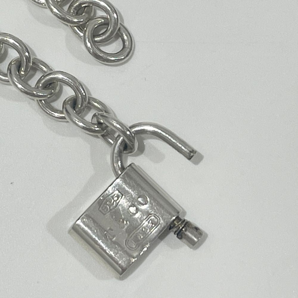 中古B/標準】TIFFANY&Co. ティファニー 1837 パドロック カデナ 南京錠 シルバー925 レディース ネックレス シルバー 20458474