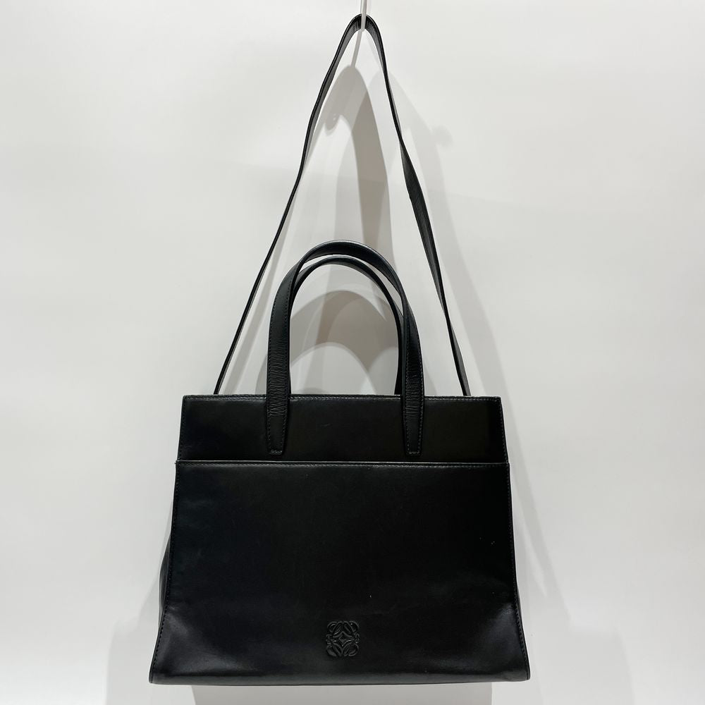 LOEWE(ロエベ) アナグラム ナッパ 2WAY ヴィンテージ ハンドバッグ レザー レディース【中古B】20240316