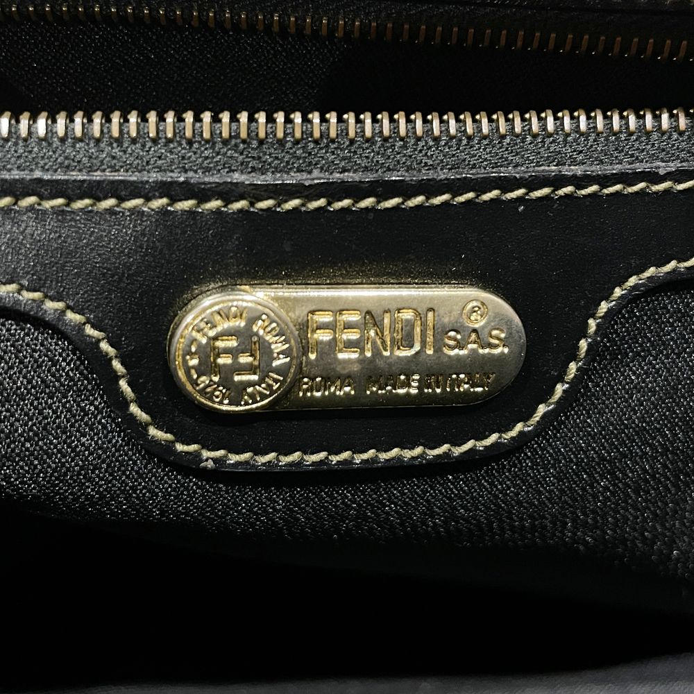 FENDI Pekan Mini Vintage Boston Bag PVC/Leather Women's [Used B] 20240316