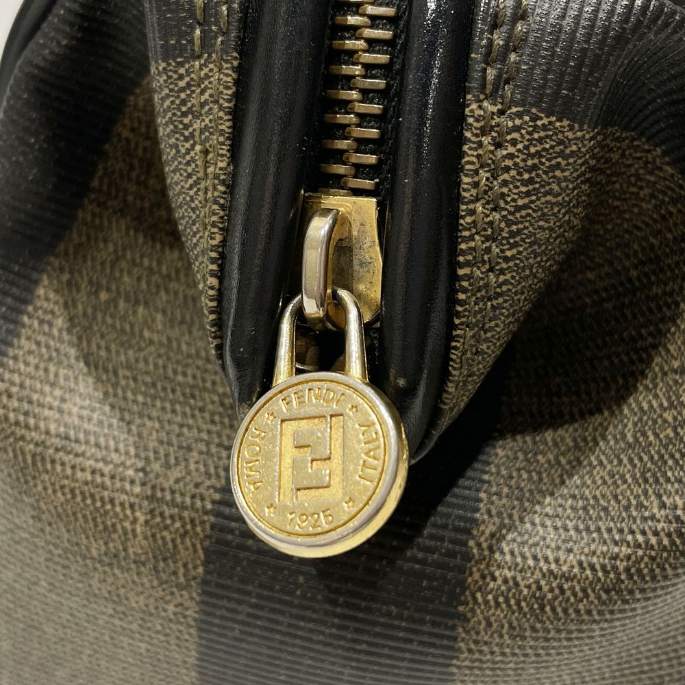 FENDI Pekan Mini Vintage Boston Bag PVC/Leather Women's [Used B] 20240316
