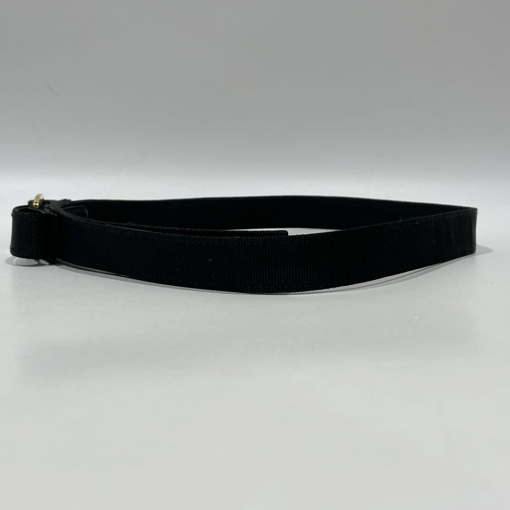Salvatore Ferragamo (Salvatore Ferragamo) Vara Ribbon Thin Belt 6085 Belt Canvas/Leather Women's [Used AB] 20240313