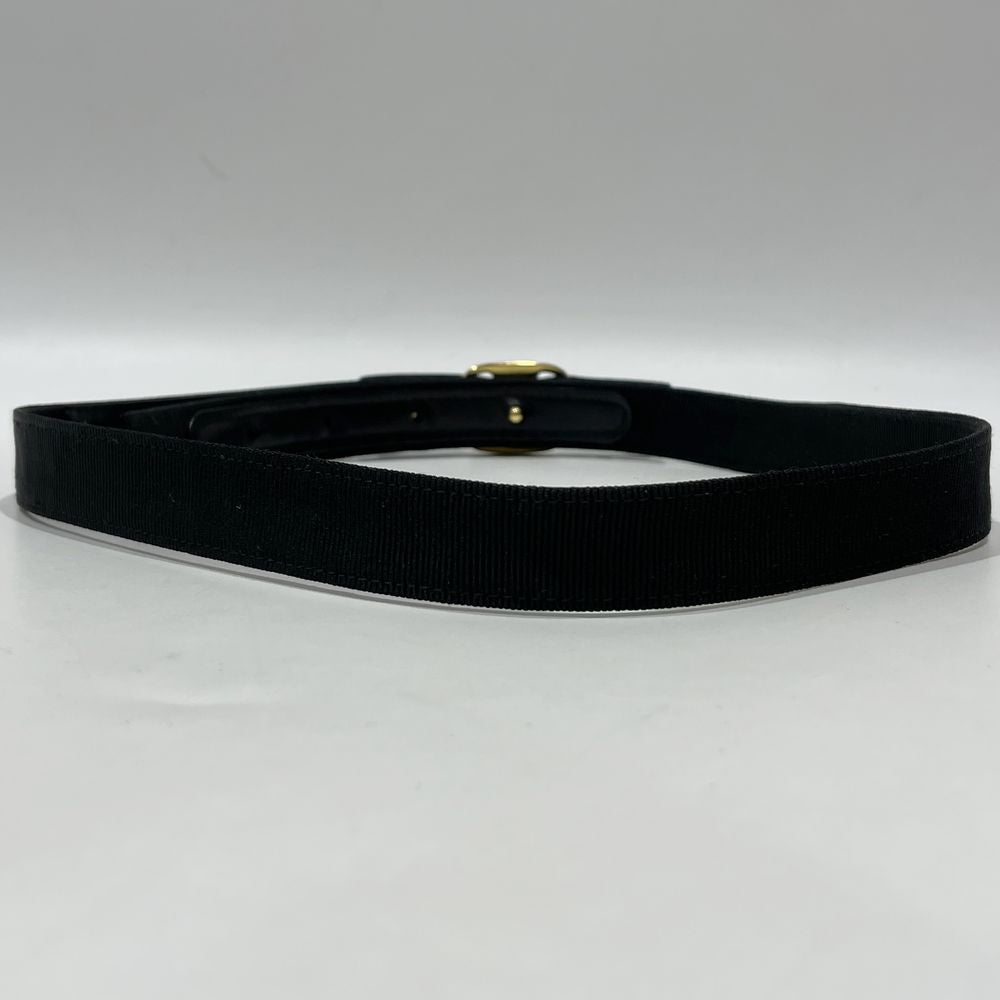 Salvatore Ferragamo (Salvatore Ferragamo) Vara Ribbon Thin Belt 6085 Belt Canvas/Leather Women's [Used AB] 20240313
