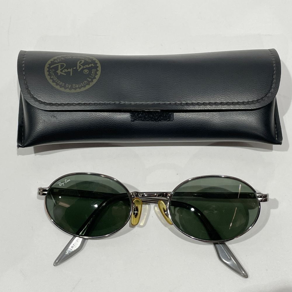 Ray-Ban Round Metal Frame G-15 W2187 Vintage Sunglasses Metal/Acetate Unisex [Used AB] 20240320