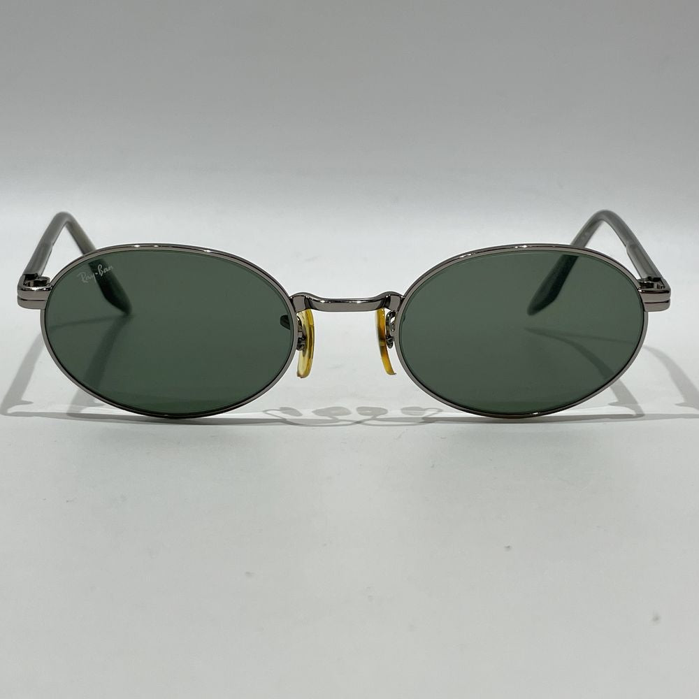 Used AB Slightly used Ray Ban Vintage Round Metal Frame G 15 Unisex Sunglasses W2187 Gray 20458989