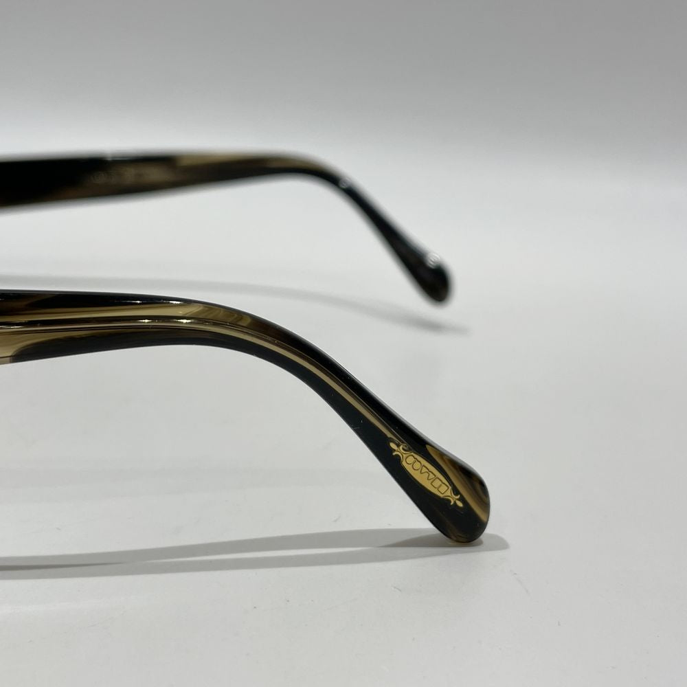 中古AB/使用感小】OLIVER PEOPLES オリバーピープルズ Melika スクエアフレーム デミ柄 メガネ ユニセックス 眼鏡 8108  ブラウン20458994