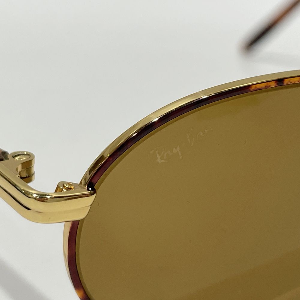 Ray-Ban(レイバン) W2543 RITUALS B＆L ラウンド メタル フレーム デミ柄 サングラス メタル/アセテート ユニセックス【中古A】20240320