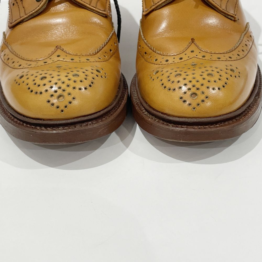 Tricker's(トリッカーズ) Bourton バートン サイズ5（JP23.5cm）ウィングチップ L7292 ドレスシューズ カーフ ユニセックス【中古B】20240520