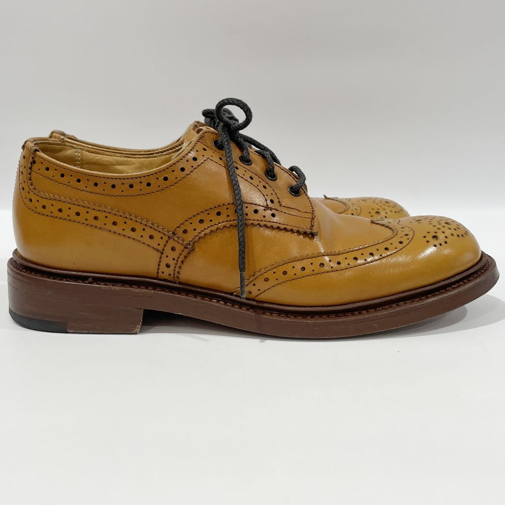 Tricker's(トリッカーズ) Bourton バートン サイズ5（JP23.5cm）ウィングチップ L7292 ドレスシューズ カーフ ユニセックス【中古B】20240520