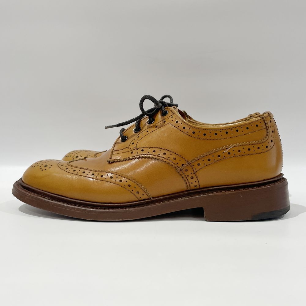 Tricker's(トリッカーズ) Bourton バートン サイズ5（JP23.5cm）ウィングチップ L7292 ドレスシューズ カーフ ユニセックス【中古B】20240520