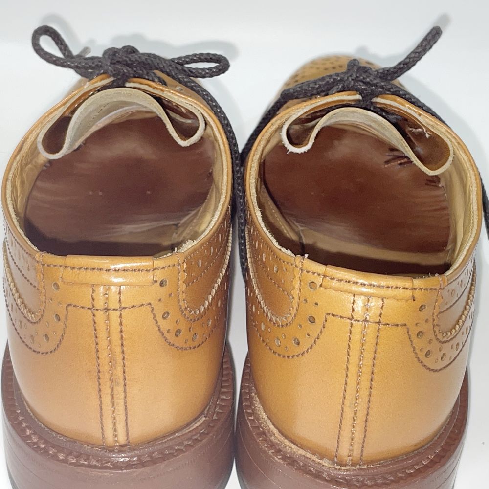 Tricker's(トリッカーズ) Bourton バートン サイズ5（JP23.5cm）ウィングチップ L7292 ドレスシューズ カーフ ユニセックス【中古B】20240520