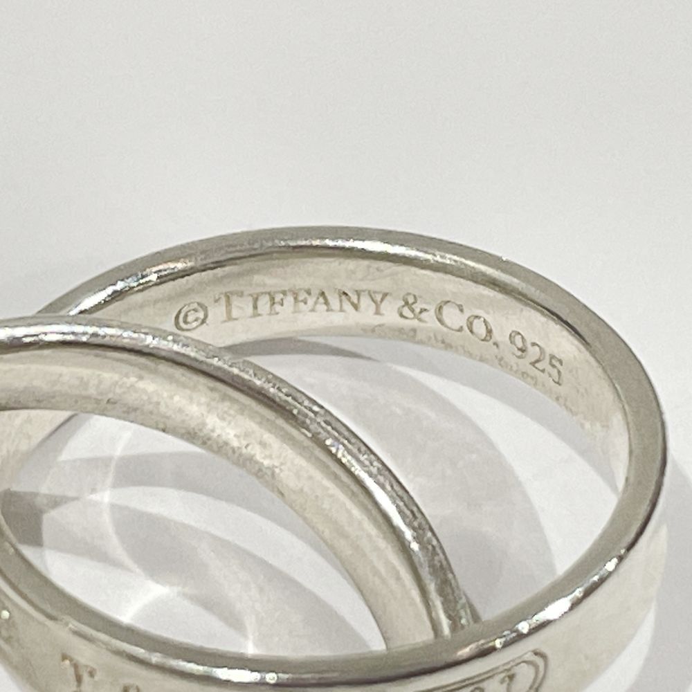 TIFFANY&Co.(ティファニー) 1837 インターロッキング サークル ダブル 2連 8.5号 リング・指輪 シルバー925 レディース【中古AB】20240322
