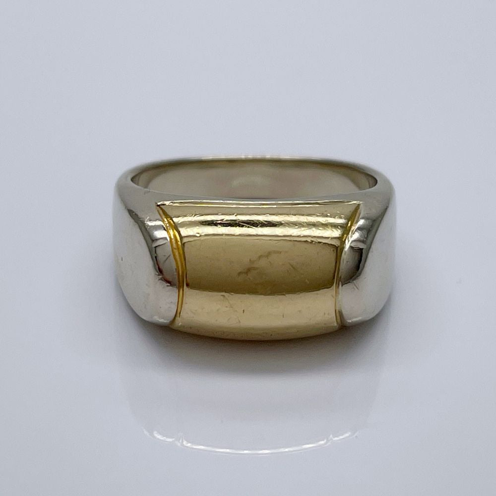 BVLGARI Tronchetto No. 11 Ring K18 Yellow Gold/K18 White Gold Women's [Used B] 20240320
