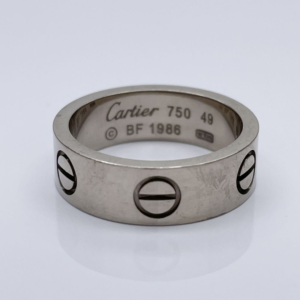 中古B/標準】CARTIER カルティエ ラブリング K18WG レディース リング・指輪 49/9号 ホワイトゴールド20459571