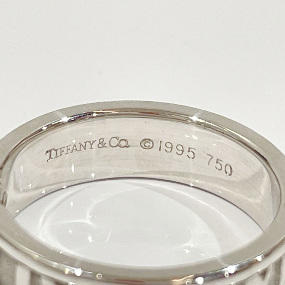 TIFFANY&Co. アトラス 3P ダイヤモンド リング・指輪 K18WG レディース ...