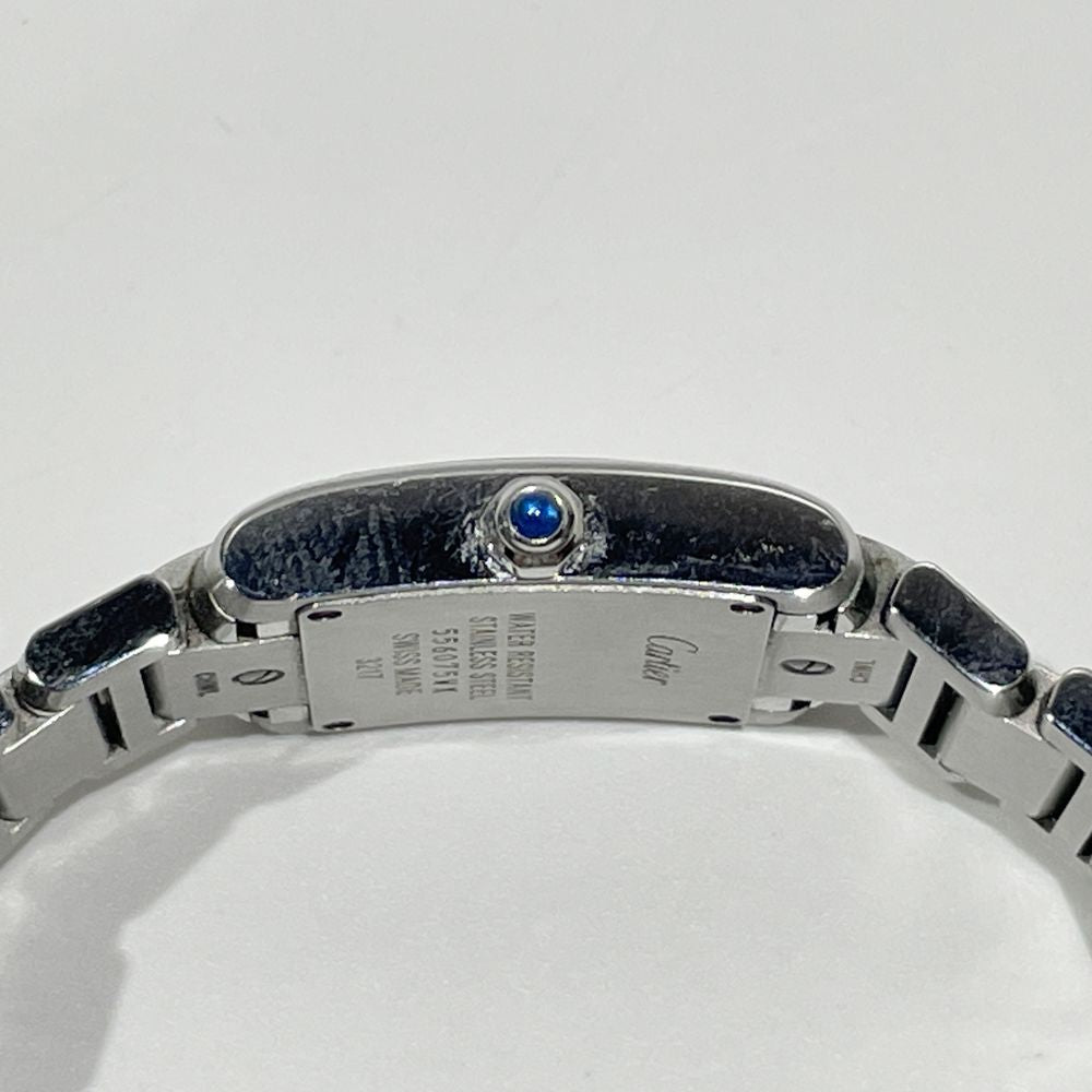 CARTIER(カルティエ) タンクフランセーズSM W51008Q3 腕時計 ステンレススチール レディース【中古B】20240708