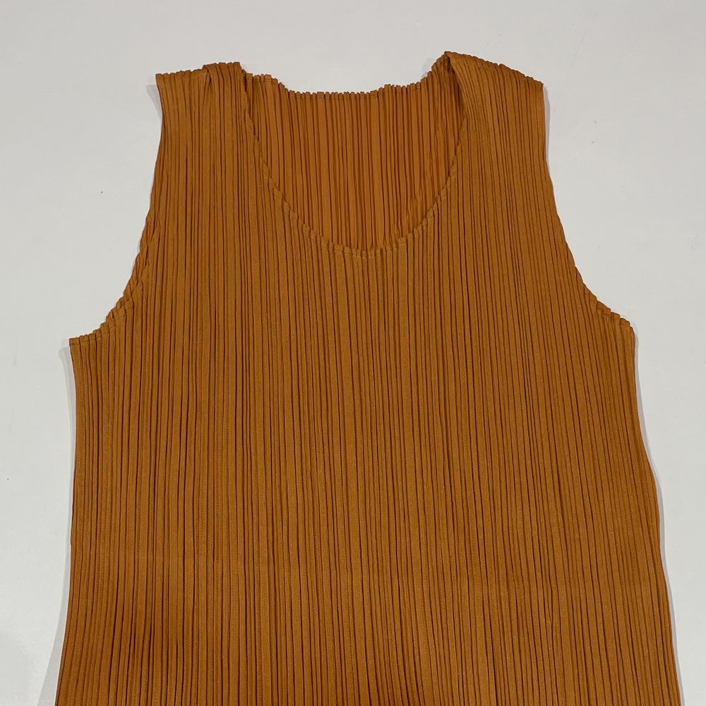PLEATS PLEASE Issey Miyake Sleeveless Long Size 3 PP83-JH616 Dress Polyester Women's [Used B] 20240324
