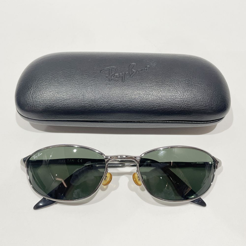 中古AB/使用感小】Ray-Ban レイバン ヴィンテージ シンプル バネ蝶番 ユニセックス サングラス RB3023 W2962  シルバー20460371