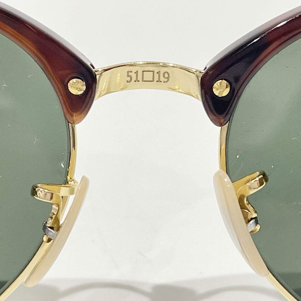 Ray-Ban(レイバン) CLUBROUND RB4246 クラブラウンド コンビ フレーム デミ柄 サングラス メタル/アセテート ユニセックス【中古AB】