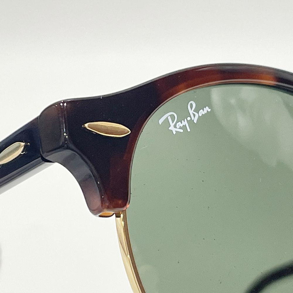 Ray-Ban(レイバン) CLUBROUND RB4246 クラブラウンド コンビ フレーム デミ柄 サングラス メタル/アセテート ユニセックス【中古AB】