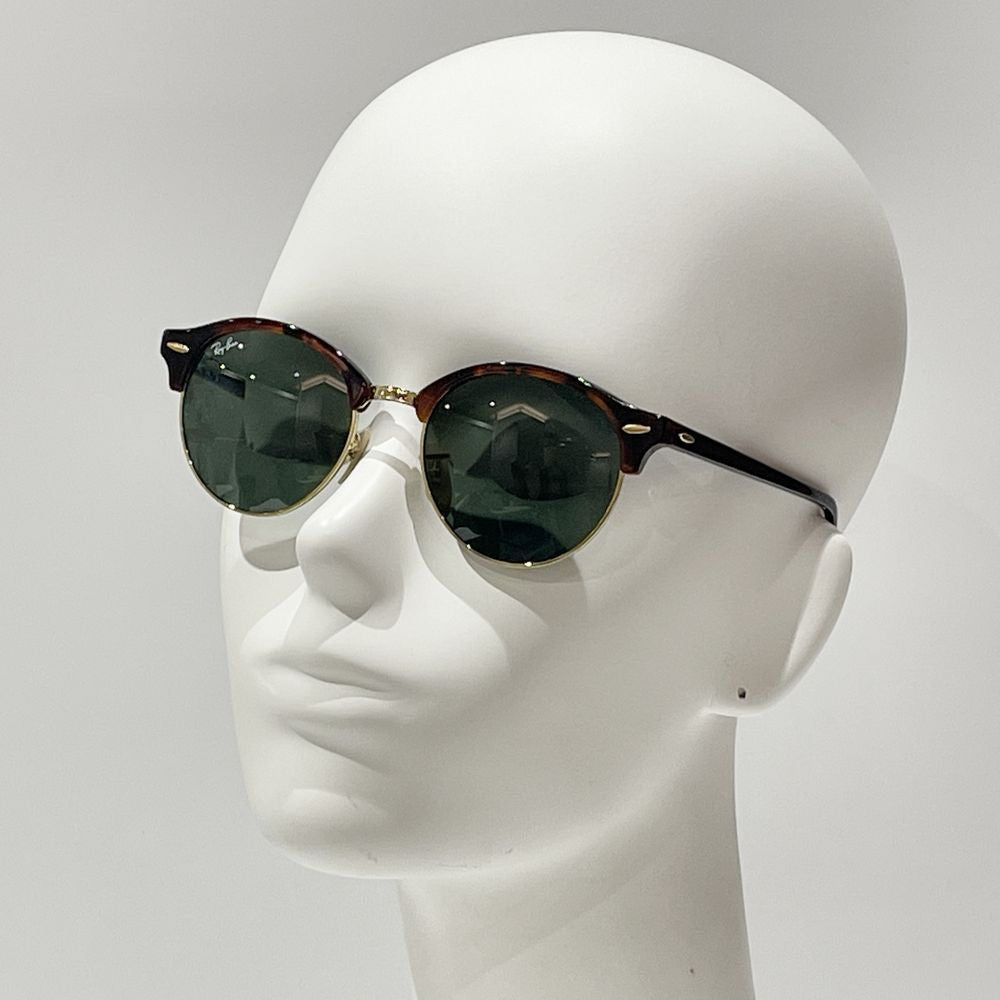 Ray-Ban(レイバン) CLUBROUND RB4246 クラブラウンド コンビ フレーム デミ柄 サングラス メタル/アセテート ユニセックス【中古AB】