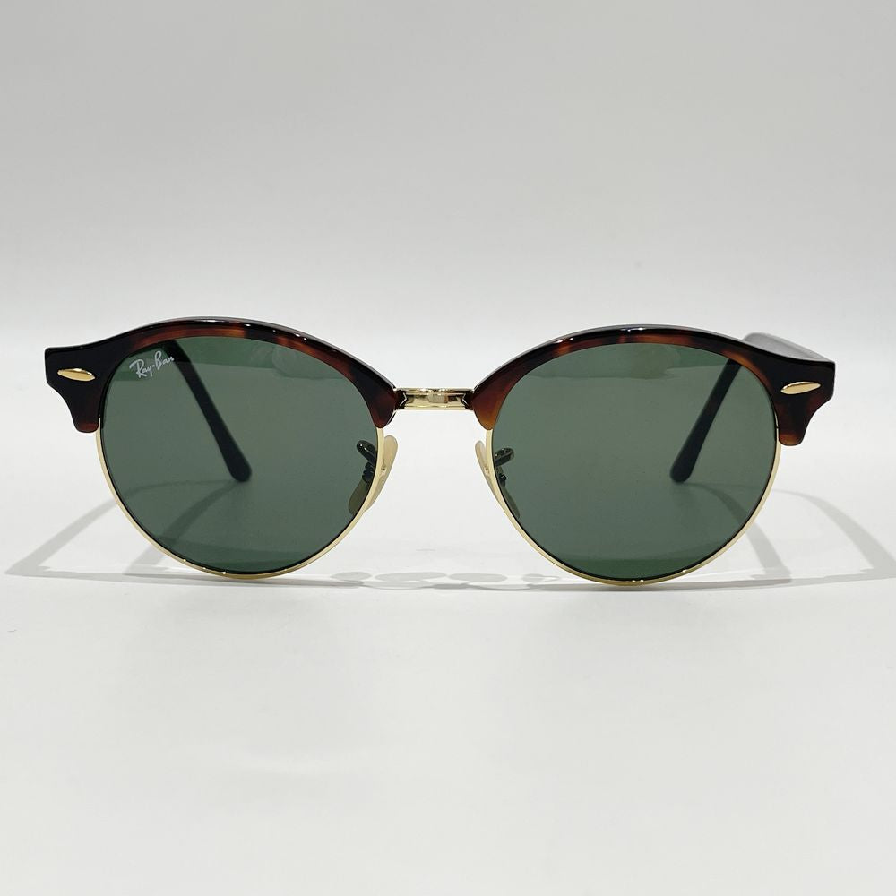 Ray-Ban(レイバン) CLUBROUND RB4246 クラブラウンド コンビ フレーム デミ柄 サングラス メタル/アセテート ユニセックス【中古AB】