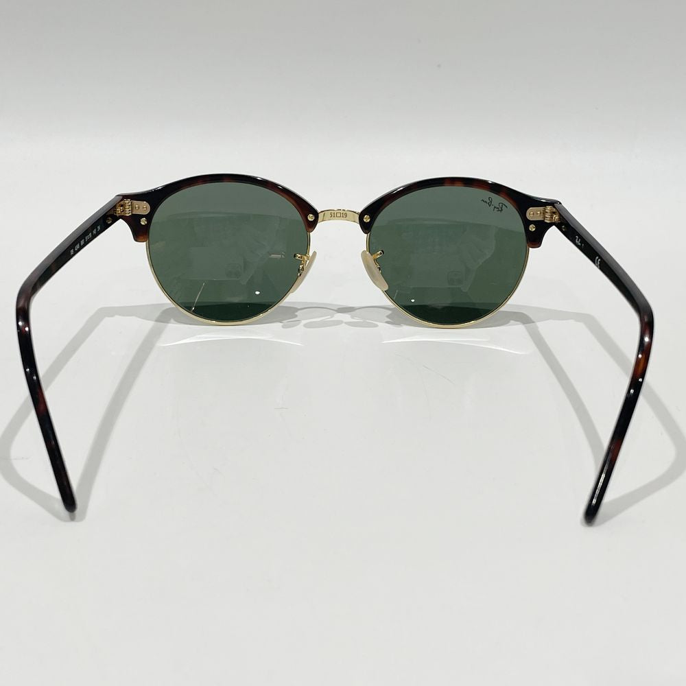 Ray-Ban(レイバン) CLUBROUND RB4246 クラブラウンド コンビ フレーム デミ柄 サングラス メタル/アセテート ユニセックス【中古AB】