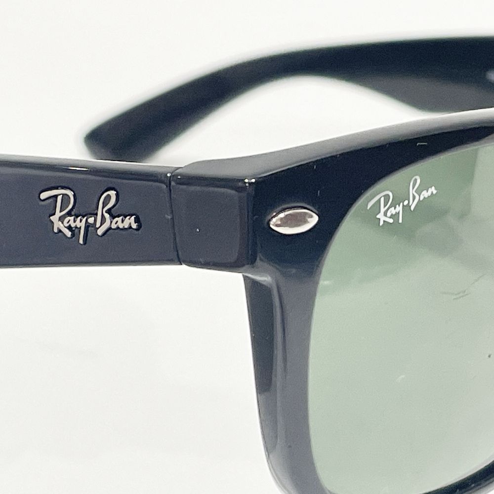 Ray-Ban(レイバン) ニューウェイファーラー G-15 黒ぶち RB2132 サングラス 樹脂系/ ユニセックス【中古B】