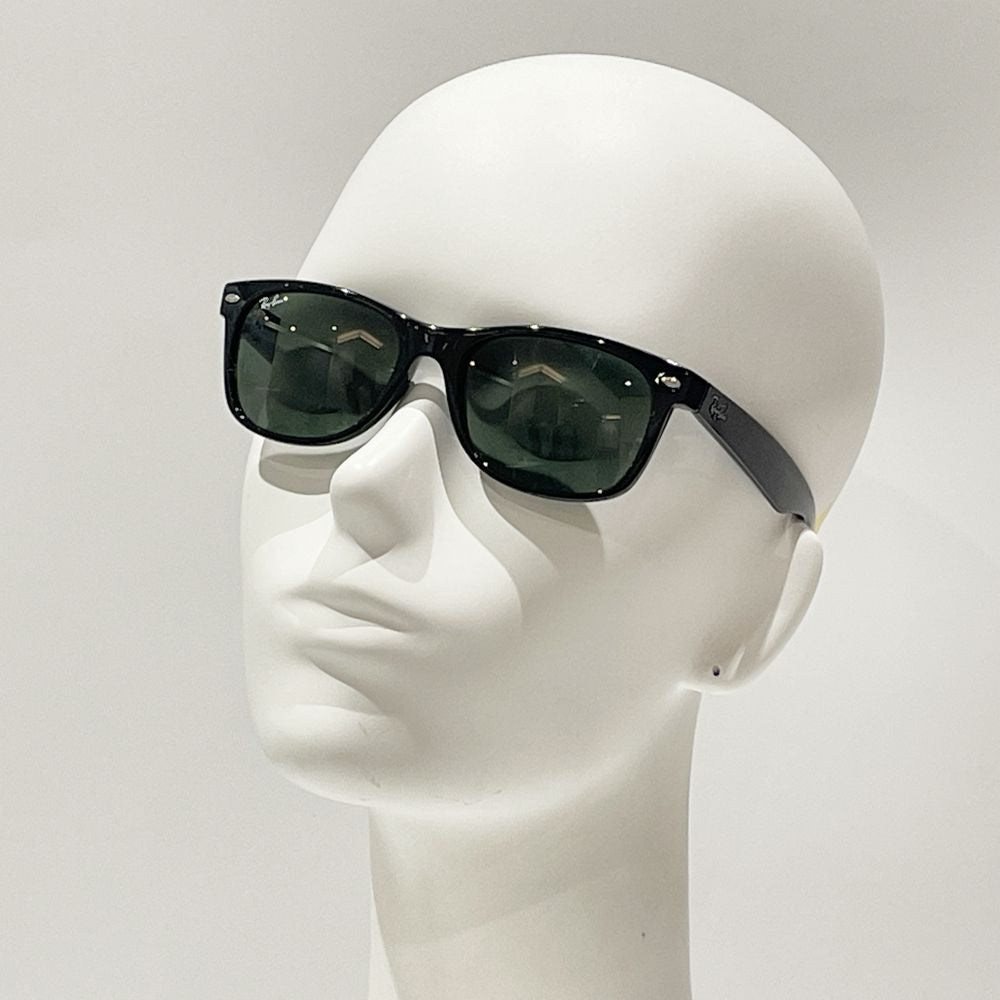 Ray-Ban(レイバン) ニューウェイファーラー G-15 黒ぶち RB2132 サングラス 樹脂系/ ユニセックス【中古B】