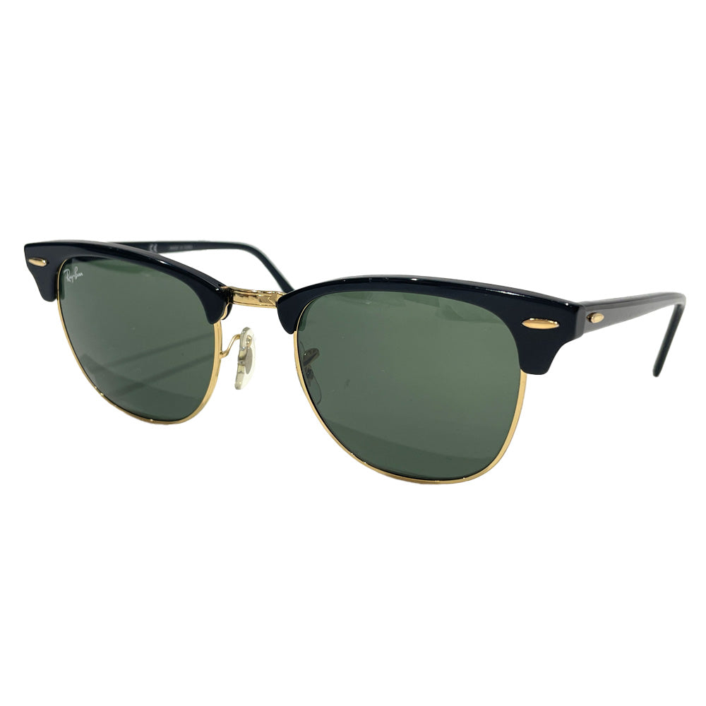 Ray-Ban(レイバン) サングラス クラブマスター モックトータス/ゴールド G-15 ブロー RB3016 サングラス メタル/アセテート ユニセックス【中古B】