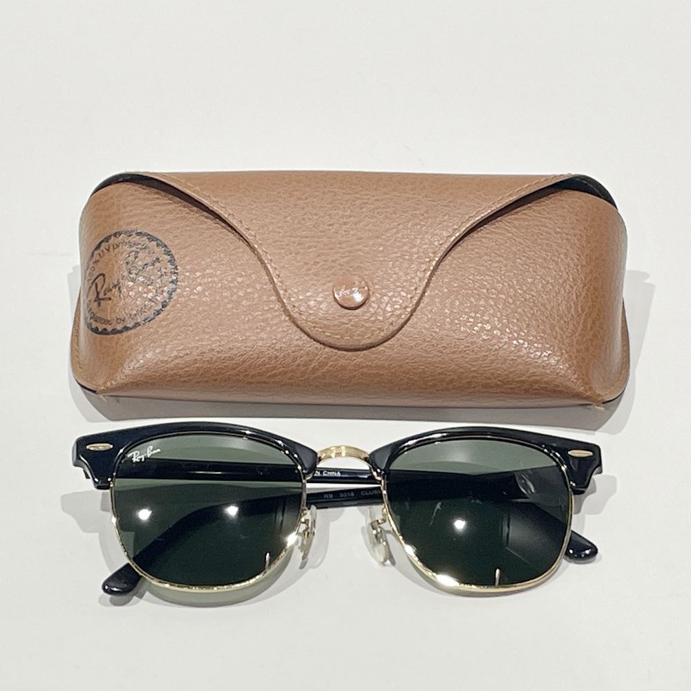 Ray-Ban(レイバン) クラブマスター G-15 ブロー コンビ RB3016 W0365 サングラス メタル/アセテート ユニセックス【中古B】20240515