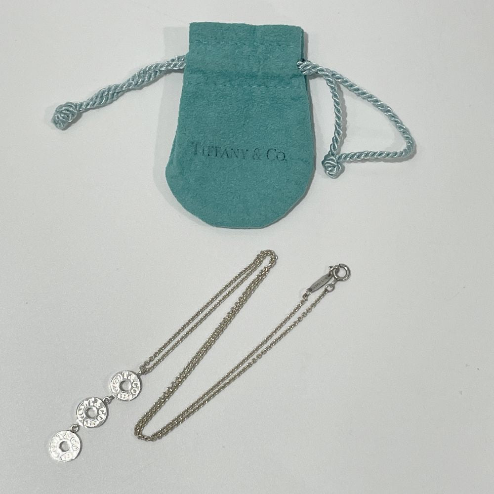 TIFFANY&Co.(ティファニー) 1837 トリプルサークル ネックレス シルバー925 レディース【中古B】20240213