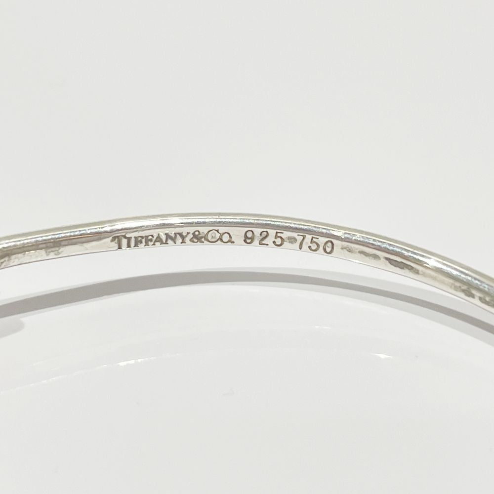 TIFFANY&Co.(ティファニー) フック＆アイ ラブノット コンビ バングル シルバー925/K18イエローゴールド レディース【中古B】20231114