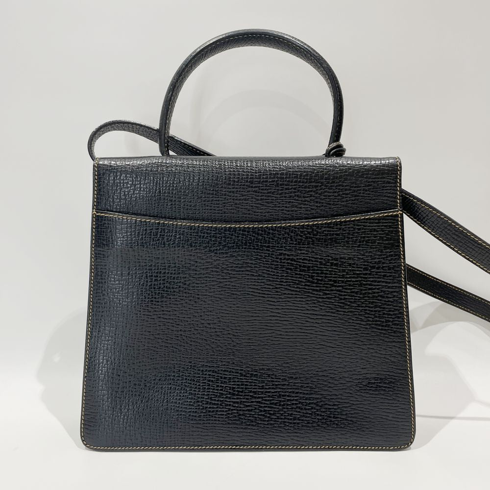 LOEWE(ロエベ) ロゴ バルセロナ 2WAY トップハンドル ヴィンテージ ハンドバッグ レザー レディース【中古AB】20240331