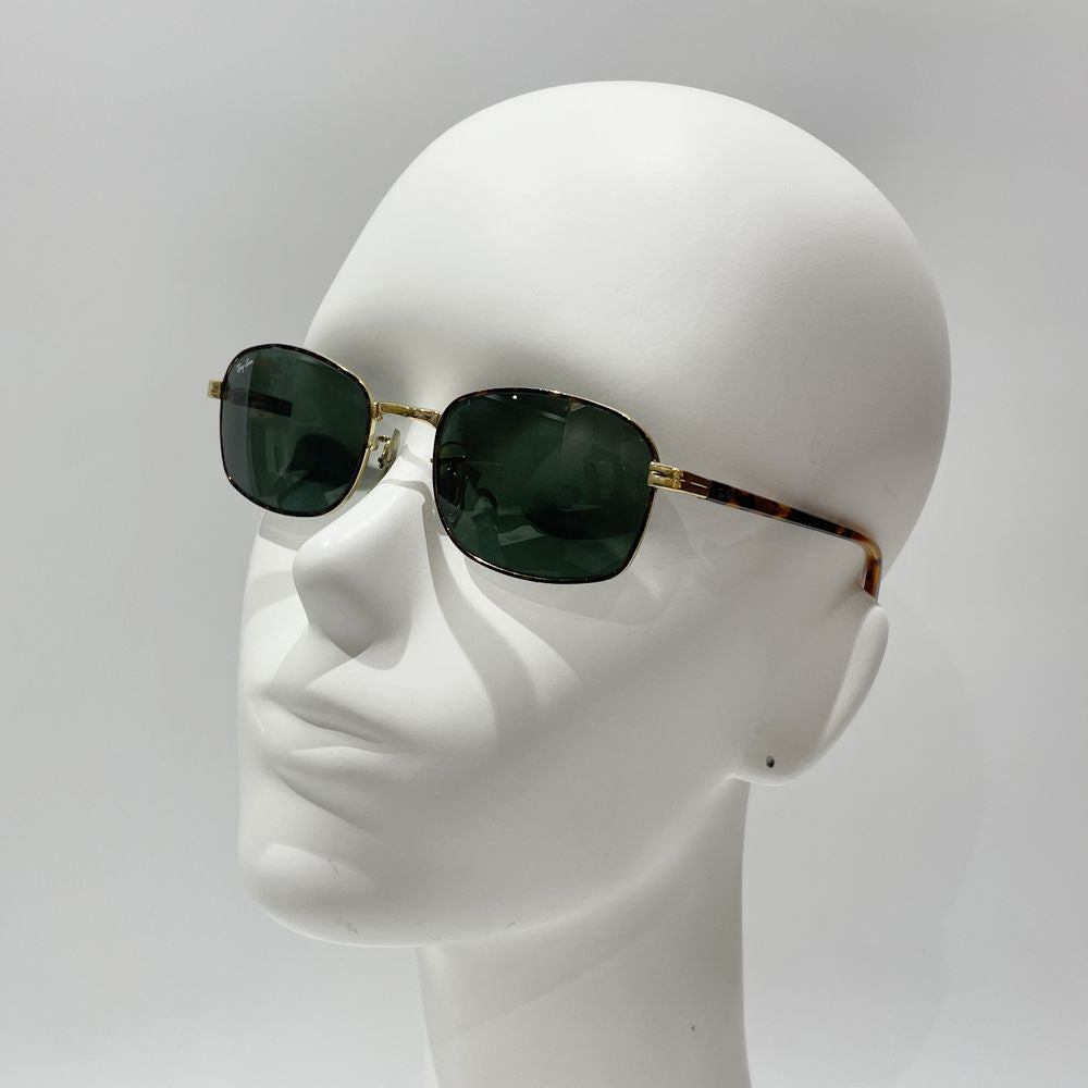 中古AB/使用感小】Ray-Ban レイバン ヴィンテージ スクエア デミ柄 アイウェア B&L ユニセックス サングラス W2190  ブラウン20460536