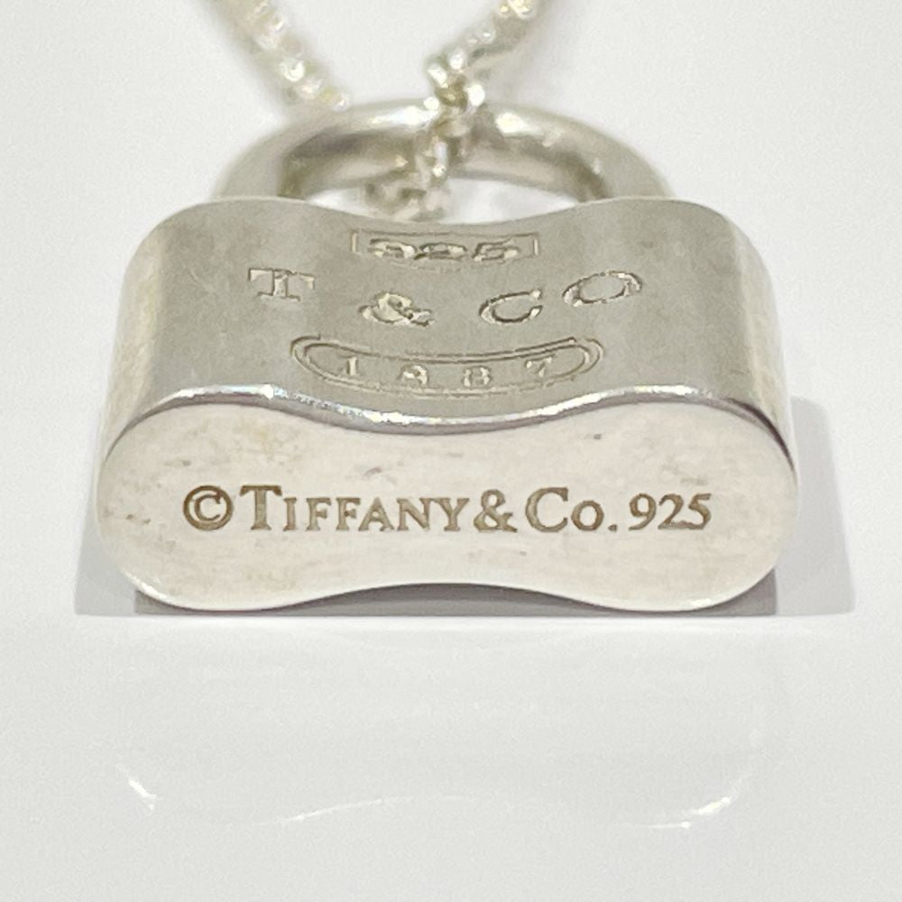 中古AB/使用感小】TIFFANY&Co. ティファニー 1837 カデナ ミニチャームロック シルバー925 レディース ネックレス  シルバー20460553