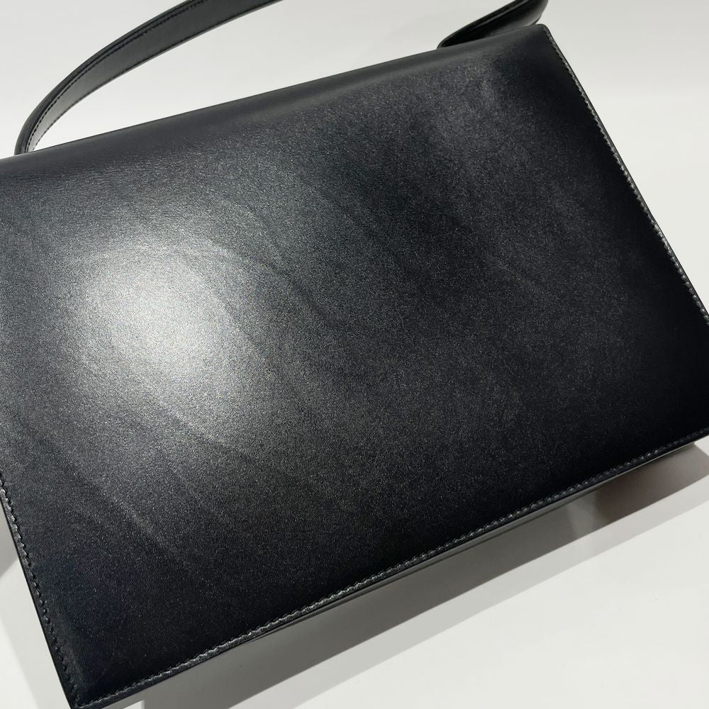 CELINE(セリーヌ) 【レア】チェーン金具 ヴィンテージ スクエア型 ショルダーバッグ レザー レディース【中古AB】20240331