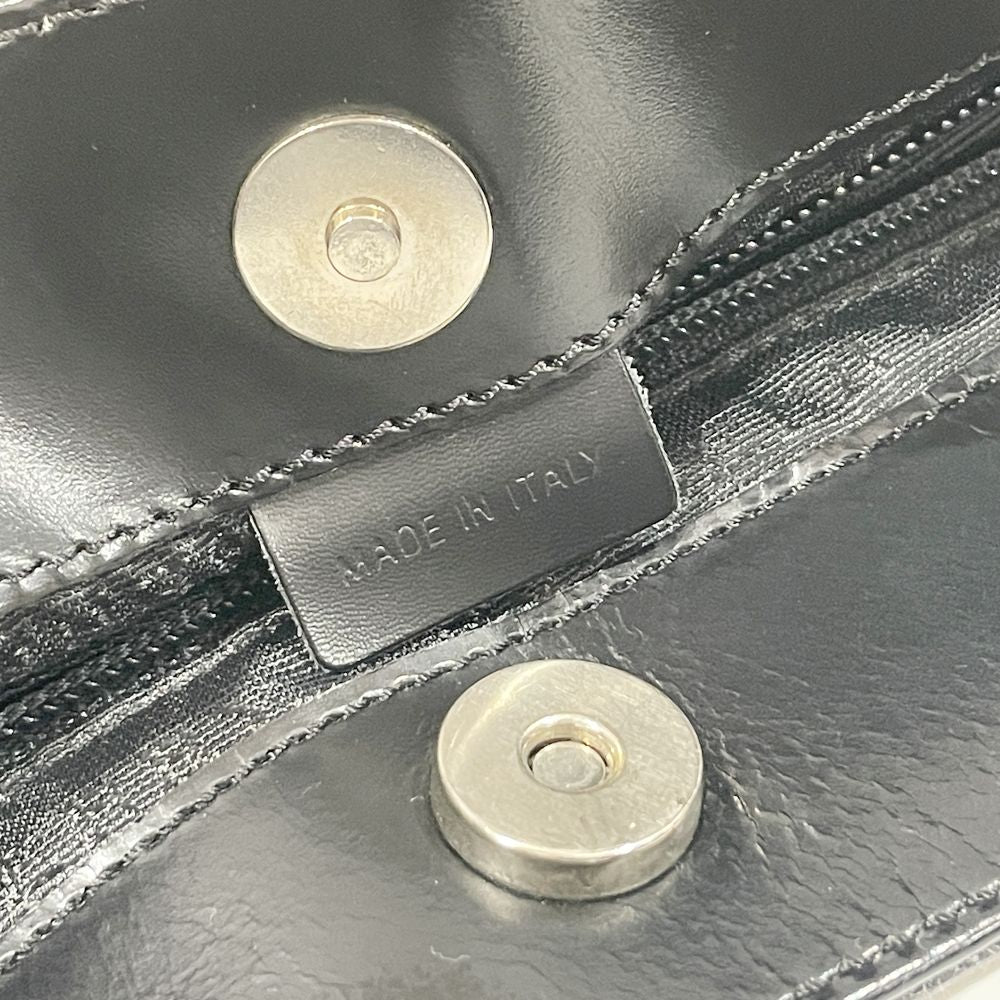 BURBERRY(バーバリー) ロゴプレート チャーム付き チェック ワンショルダー ショルダーバッグ PVC/レザー レディース【中古B】20240331