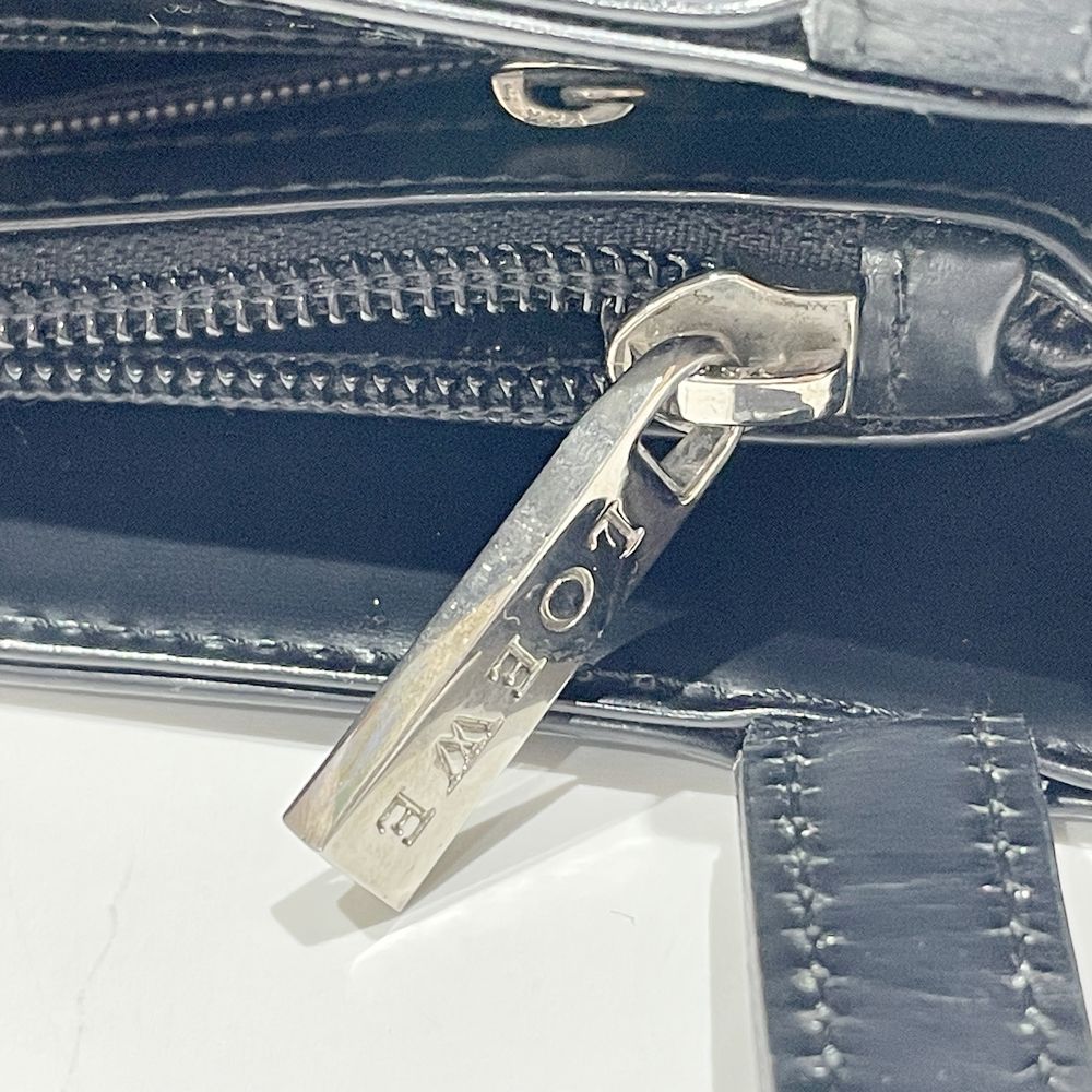 LOEWE(ロエベ) ロゴ ヴィンテージ 肩掛け ショルダーバッグ レザー レディース【中古B】20240331