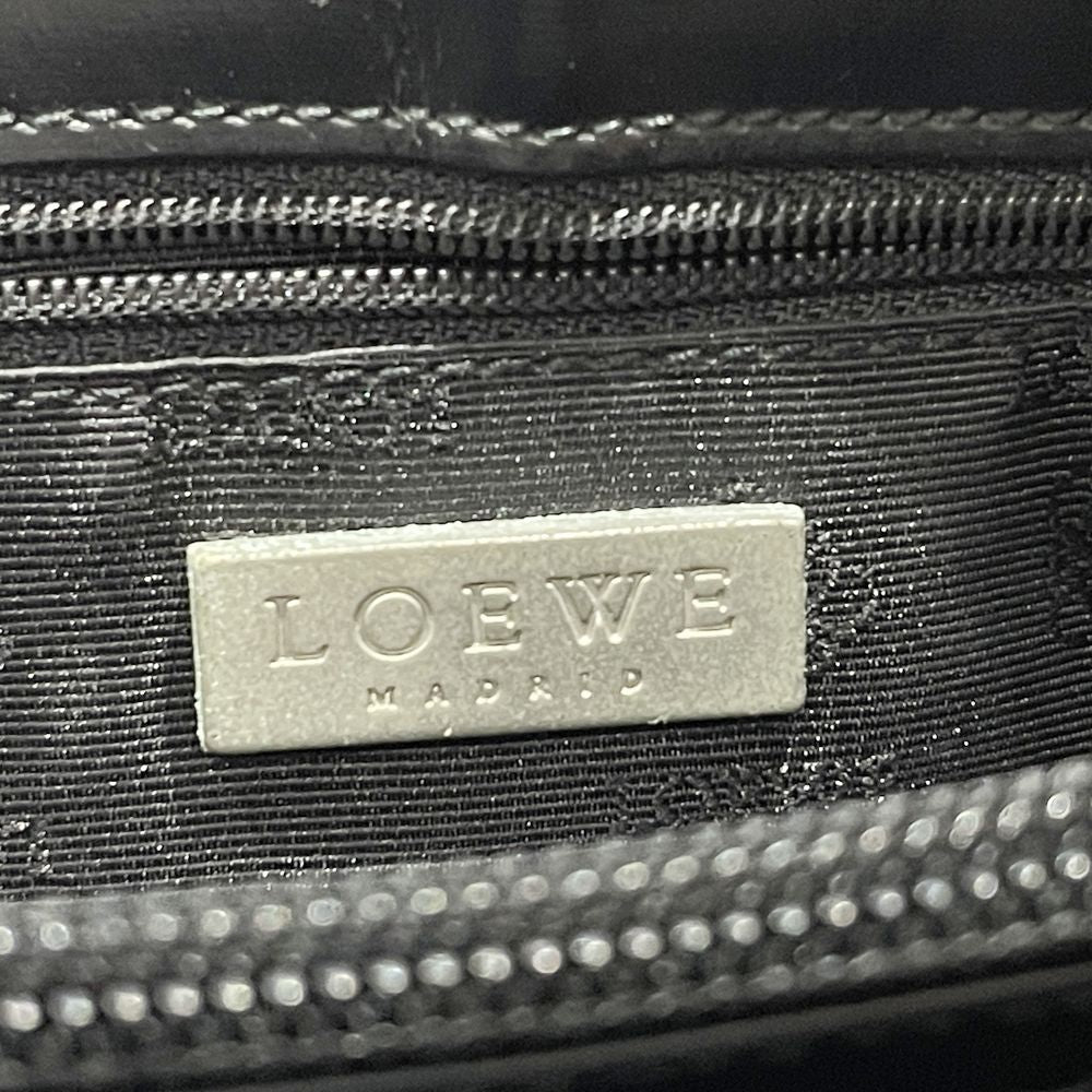 LOEWE(ロエベ) ロゴ ヴィンテージ 肩掛け ショルダーバッグ レザー レディース【中古B】20240331