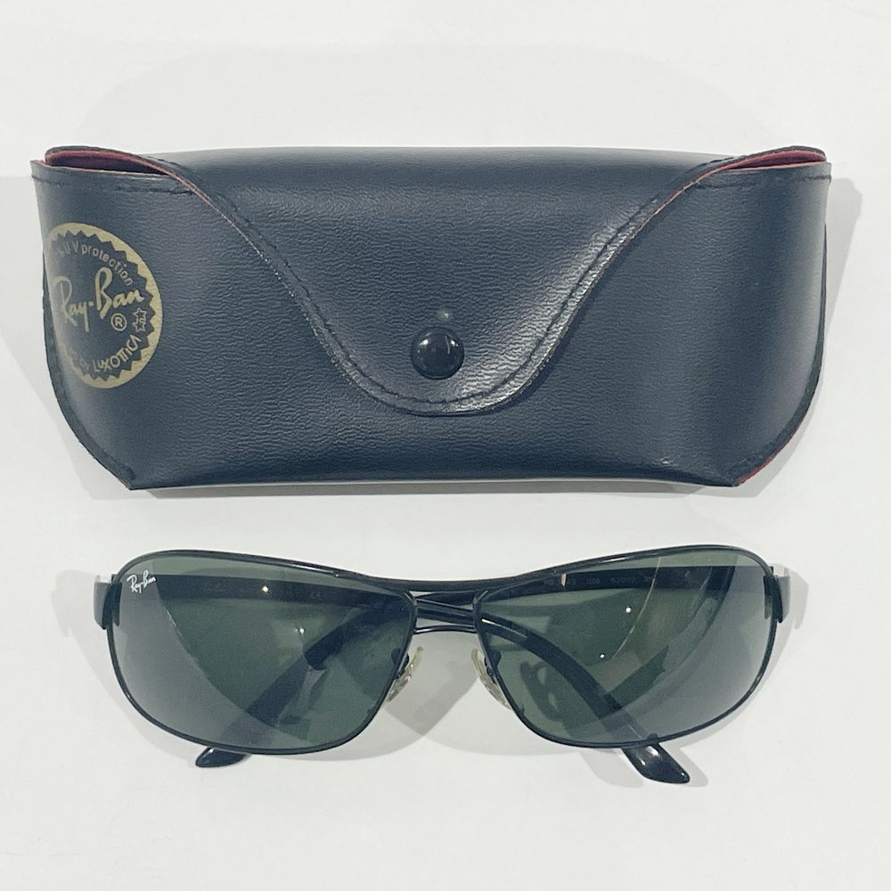 Ray-Ban(レイバン) アンダーカレント カーブ バネ丁番 G-15レンズ RB3343 サングラス メタル/ ユニセックス【中古AB】20240414