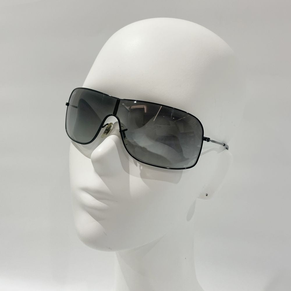 Ray-Ban(レイバン) カーブレンズ シールド グラデーション RB3341 002/8G サングラス メタル/ ユニセックス【中古AB】20240509