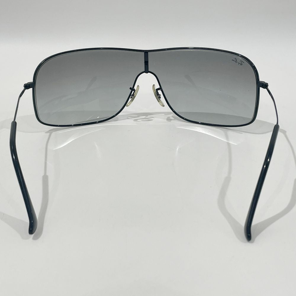 Ray-Ban(レイバン) カーブレンズ シールド グラデーション RB3341 002/8G サングラス メタル/ ユニセックス【中古AB】20240509