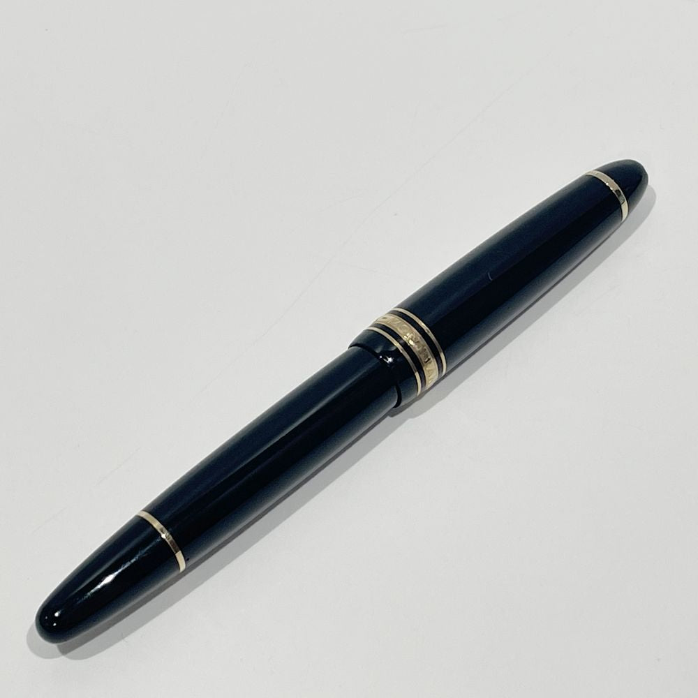 中古A/美品】MONTBLANC モンブラン マイスターシュテュック ル・グラン キャップ式 ローラー ユニセックス ボールペン 162  ブラック20460954