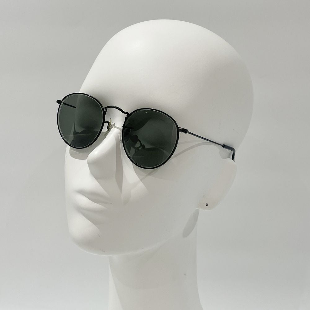 Ray-Ban(レイバン) ROUNDMETAL ラウンドメタル B&L USA 度入り W0604 ヴィンテージ サングラス メタル/ ユニセックス【中古AB】20240426