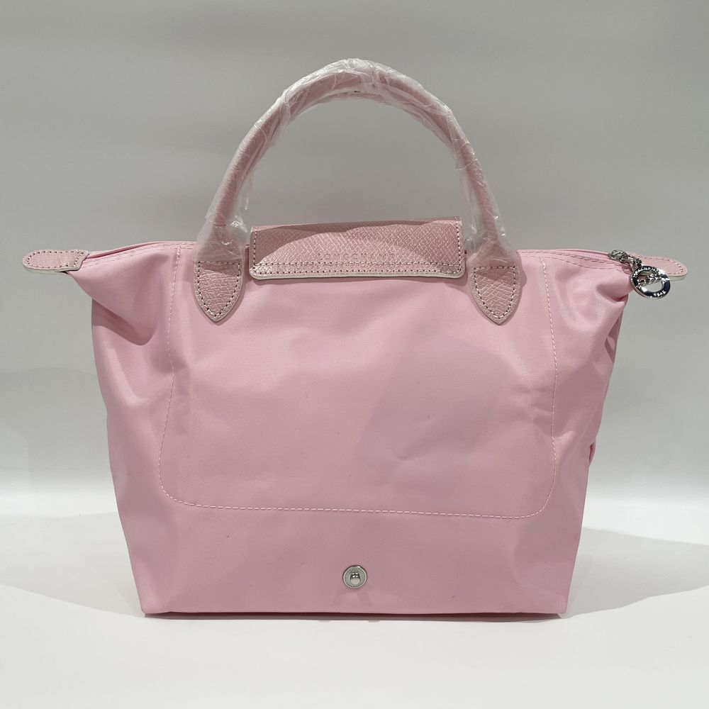 中古AB/使用感小】Longchamp ロンシャン プリアージュ Sサイズ 折りたたみ レディース トートバッグ ピンク20460979